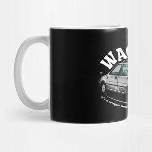 3G CIVIC WONDER WAGOVAN SHUTTLE BLACK Mug